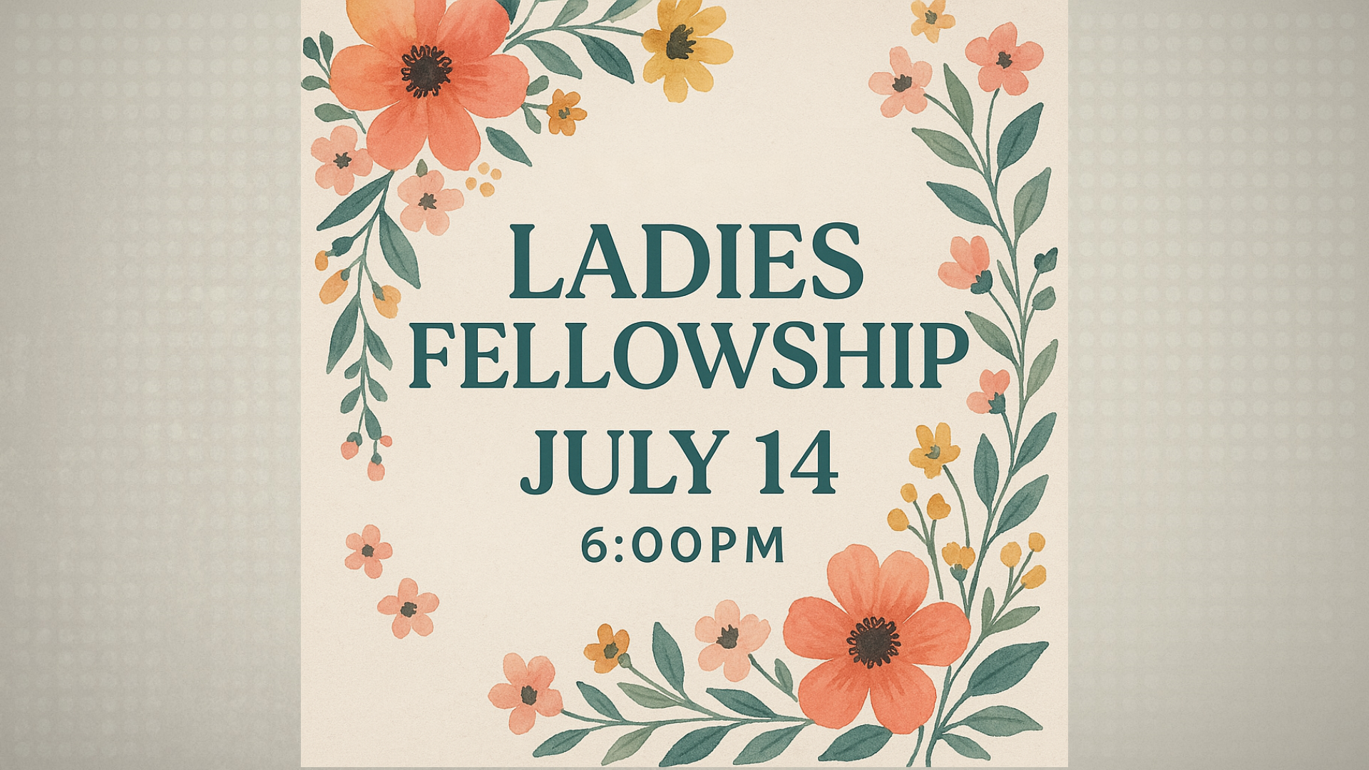 2506 – Ladies Fellowship