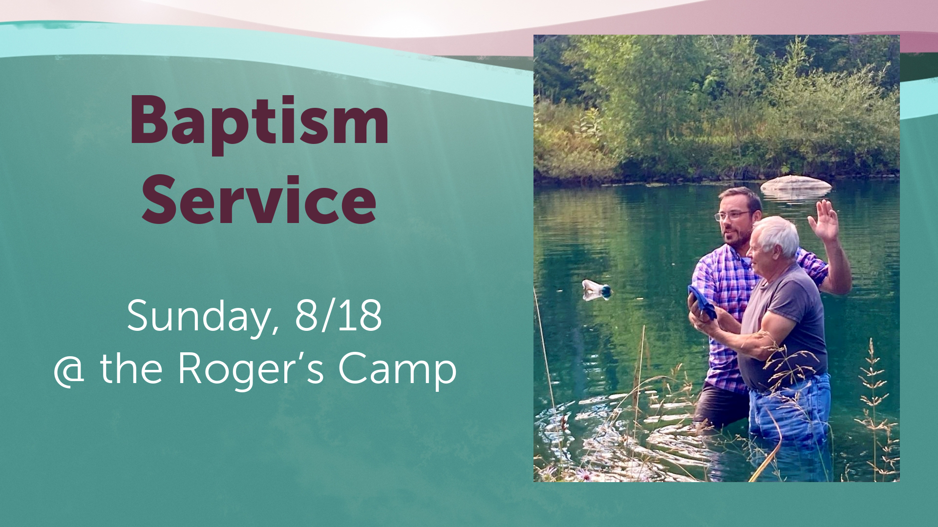 2407 – Baptism Service